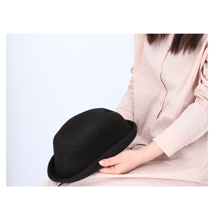 BACKYARD FAMILY「ポークパイ ハット 帽子 男女兼用 通販 ポークパイハット ソフト コットン 裏地付き ツバ狭」|ハット|