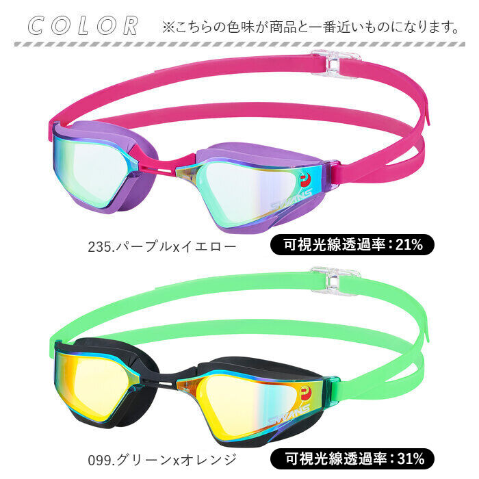 BACKYARD FAMILY「スワンズ ゴーグル ミラー 通販 SWANS SR-72MPAFAB スイミングゴーグル」|その他|