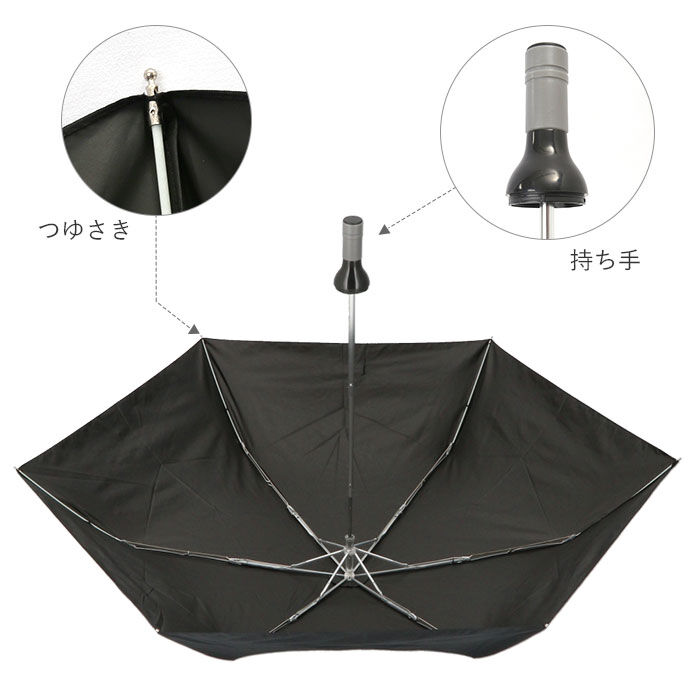 BACKYARD FAMILY「傘 メンズ 通販 晴雨兼用傘 55cm アテイン おしゃれ 長傘 日傘 手開き 雨晴兼用 シンプル」|傘|