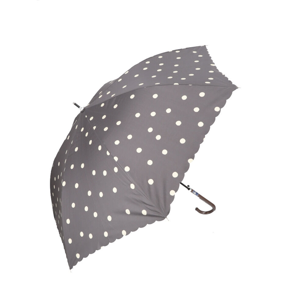 BACKYARD FAMILY「長傘 レディース グラスファイバー 通販 晴雨兼用 58cm ジャンプ傘 雨傘 傘 かさ」|傘|ブラック3