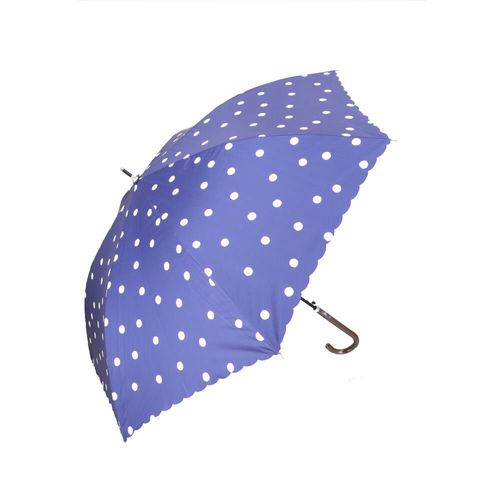 BACKYARD FAMILY「長傘 レディース グラスファイバー 通販 晴雨兼用 58cm ジャンプ傘 雨傘 傘 かさ」|傘|ブルー2