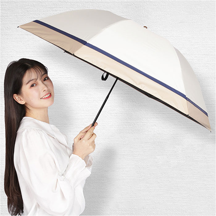 BACKYARD FAMILY「KIZAWA 折りたたみ傘 通販 日傘 折りたたみ 完全遮光 傘 55cm 折畳み傘 晴雨兼用」|傘|