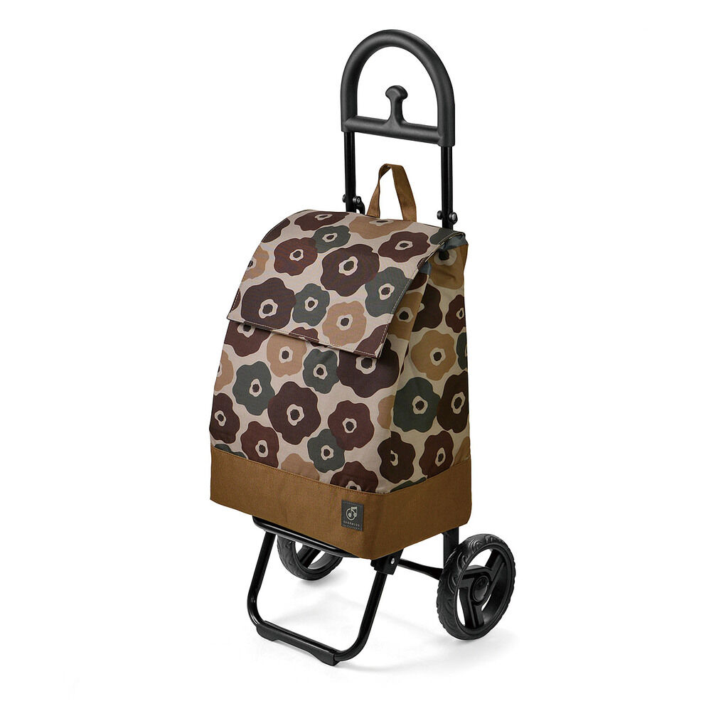 BACKYARD FAMILY「ウノフク ショッピングカート 通販 キャリーカート キャリーバッグ キャリーバック お買い物カート」|キャリーケース|ブラウン1