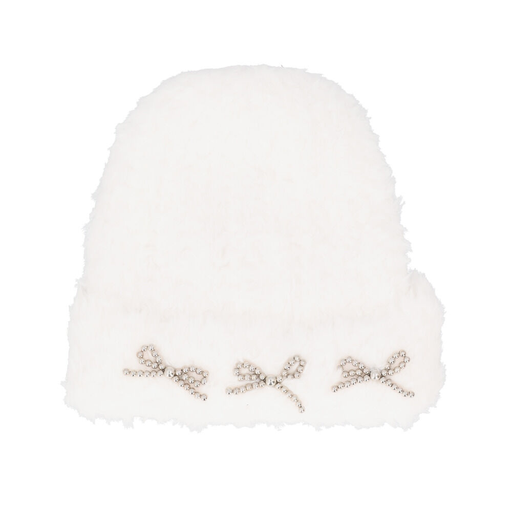 BACKYARD FAMILY「ニット帽 レディース 通販 ニットキャップ 帽子 キャップ ニット帽子 秋冬 冬小物 かわいい」|ニット帽|ホワイト1