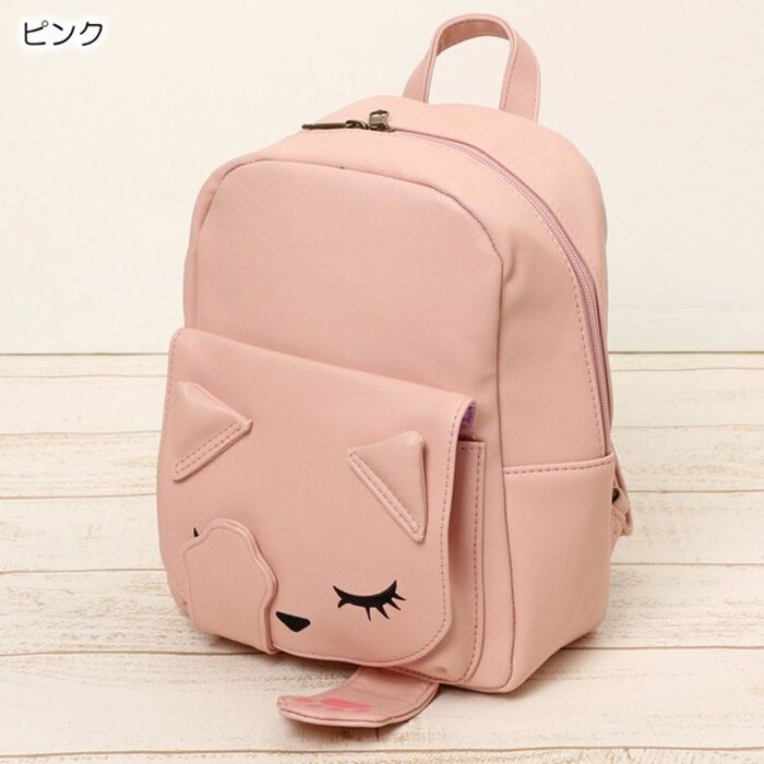 BACKYARD FAMILY「リュック ねこ 通販 ミニリュック デイパック バックパック 猫モチーフ ミニリュックサック」|リュック|