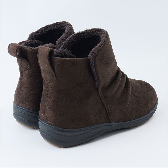 BACKYARD FAMILY「パンジー ブーツ pansy 4690 通販 ショートブーツ 婦人靴 レディース シューズ 幅広」|ショートブーツ|