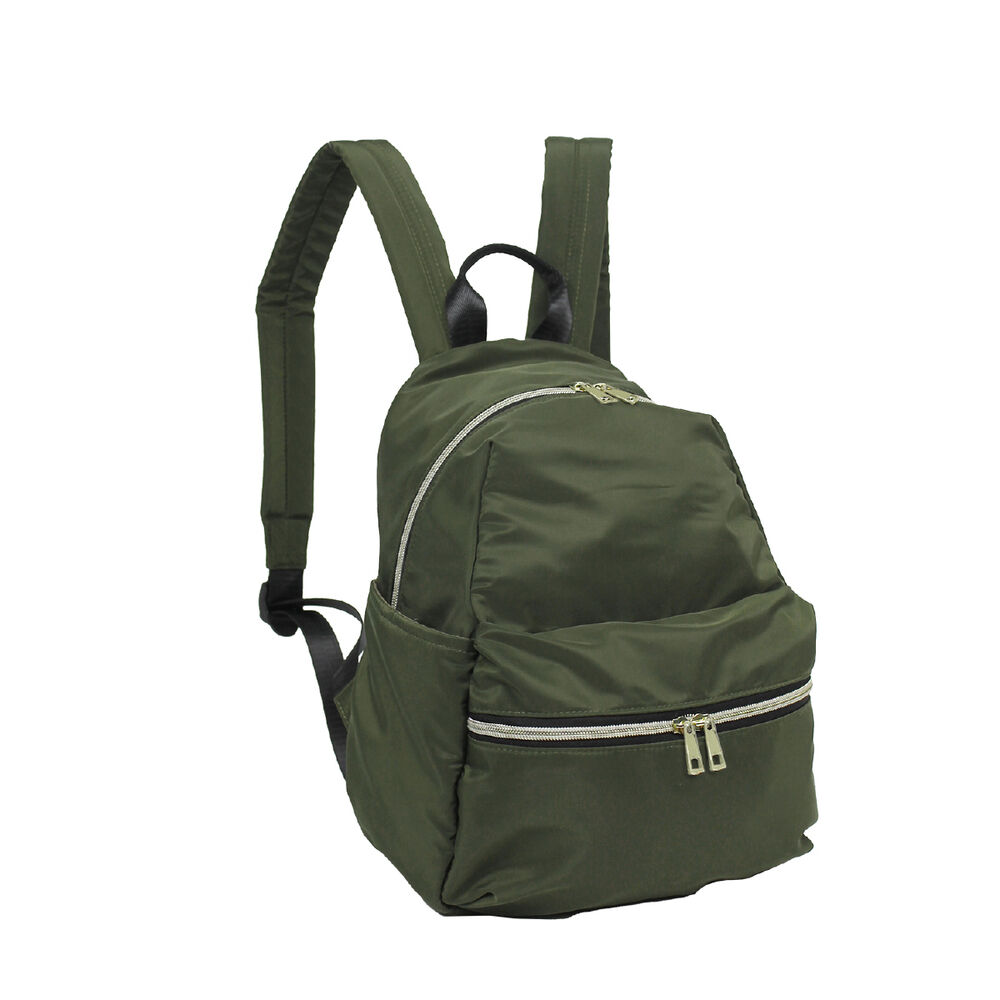 BACKYARD FAMILY「リュック レディース おしゃれ 通販 バックパック デイパック 10ポケット ミドルリュック」|リュック|グリーン1