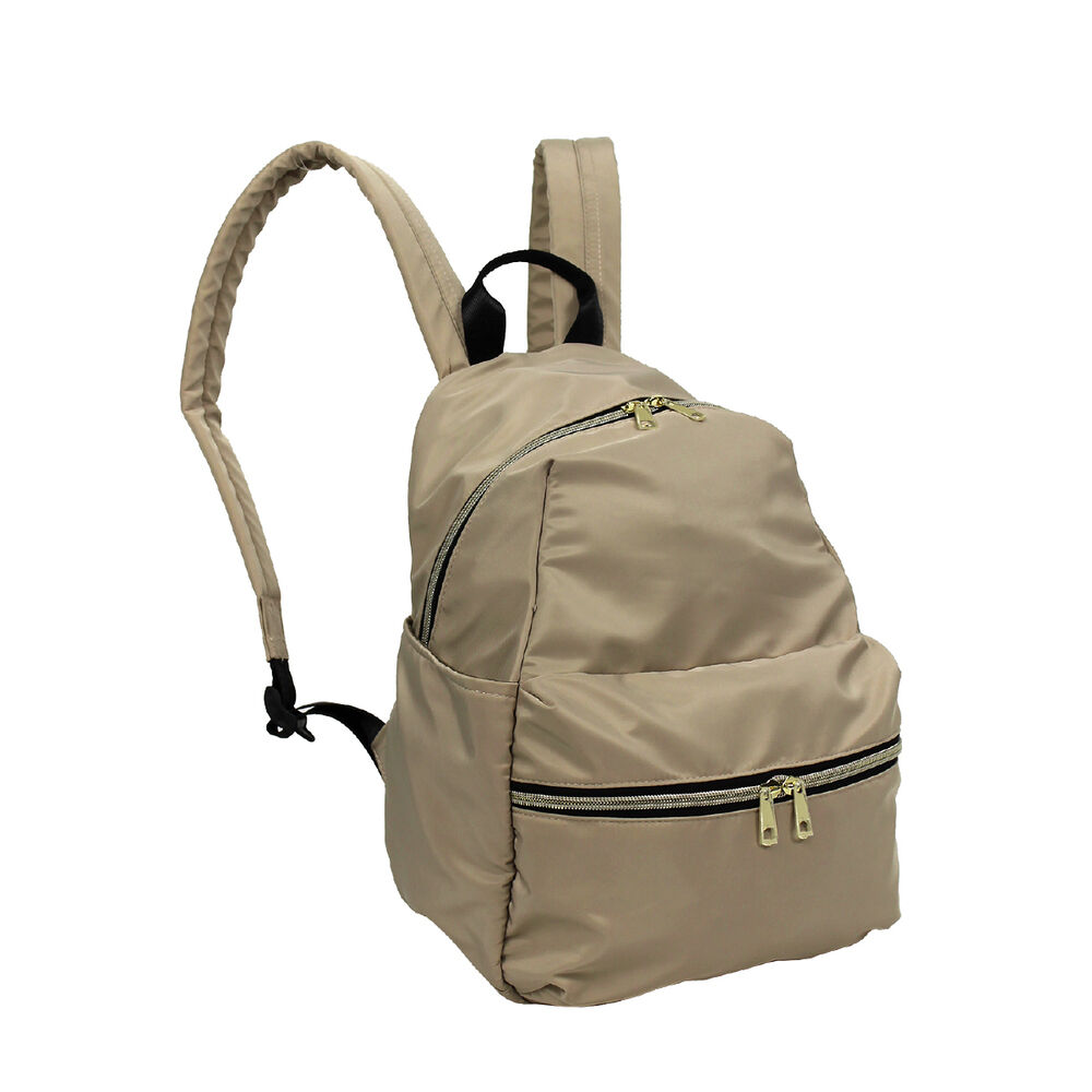 BACKYARD FAMILY「リュック レディース おしゃれ 通販 バックパック デイパック 10ポケット ミドルリュック」|リュック|ベージュ1