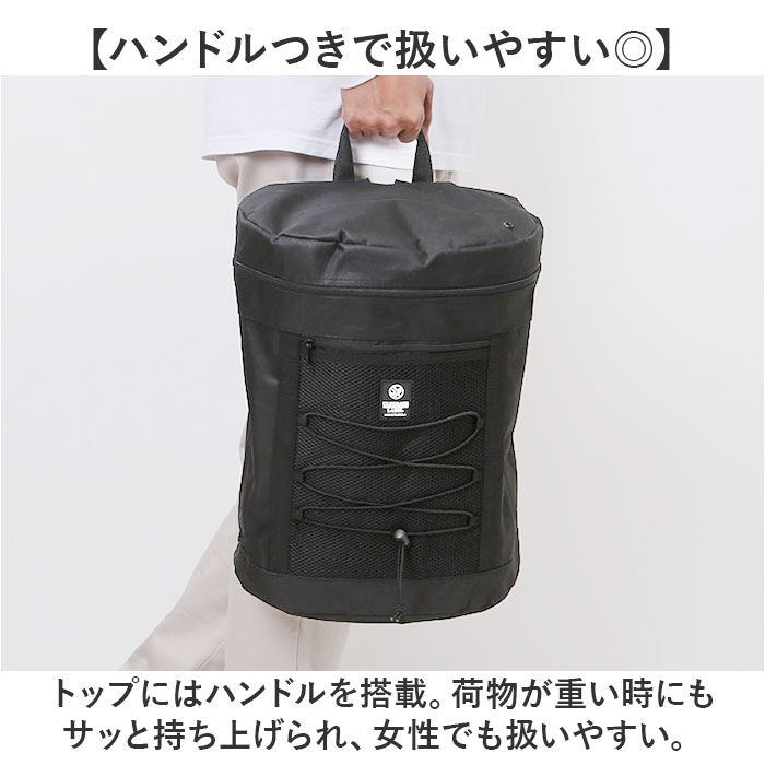 BACKYARD FAMILY「デイパック メンズ 通販 リュック ドラムリュック 大容量 ジムバッグ バッグ 多機能 スポーツ」|リュック|