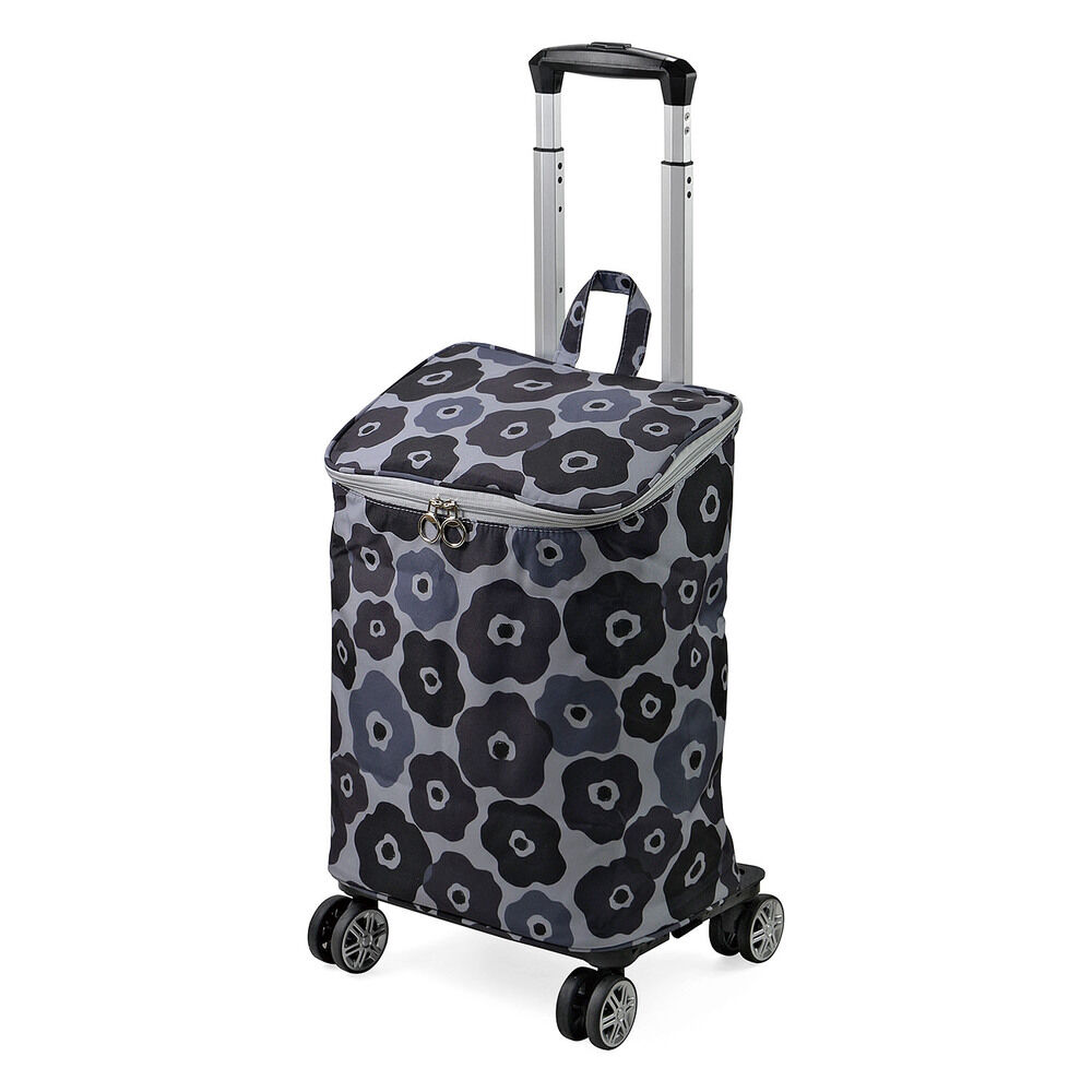 BACKYARD FAMILY「ショッピングカート 4輪 おしゃれ 通販 ショッピング キャリーバッグ ショッピングキャリー」|キャリーケース|グレー1