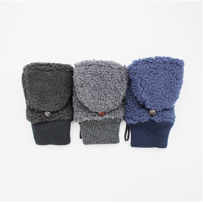 BACKYARD FAMILY「クロダ 手袋 メンズ 通販 グローブ 手ぶくろ 指なし カバー付き ハンドウォーマー ハンドカバー」|手袋|