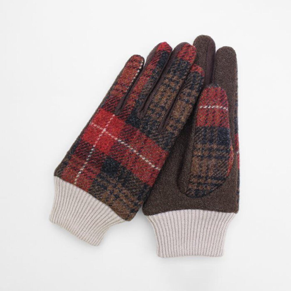 BACKYARD FAMILY「クロダ 手袋 メンズ 通販 グローブ メンズ手袋 手ぶくろ メンズ手袋スマホ対応 メンズてぶくろ」|手袋|レッド1