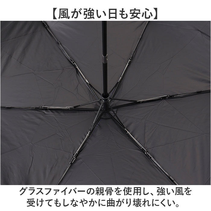 BACKYARD FAMILY「晴雨兼用折りたたみ傘 自動開閉 メンズ 55cm 通販 折り畳み傘 自動開閉折りたたみ傘」|傘|