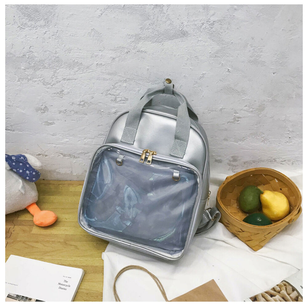 BACKYARD FAMILY「痛バッグ 痛リュック リュックサック 通販 痛バック リュック バックパック 痛バ 推し活バッグ」|リュック|グレー1