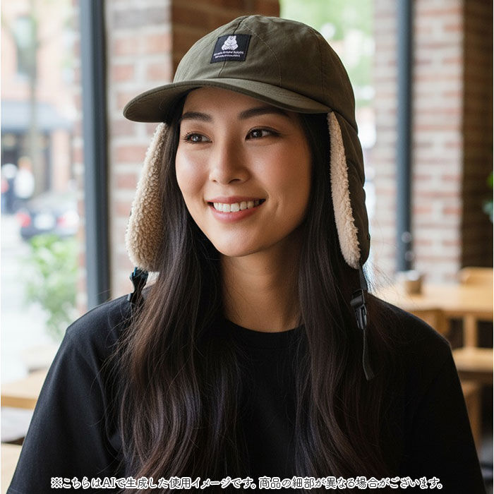 BACKYARD FAMILY「ポーラーベアバンク 帽子 polar bear bank 通販 シロクマ ボア キルティング」|キャップ・キャスケット|