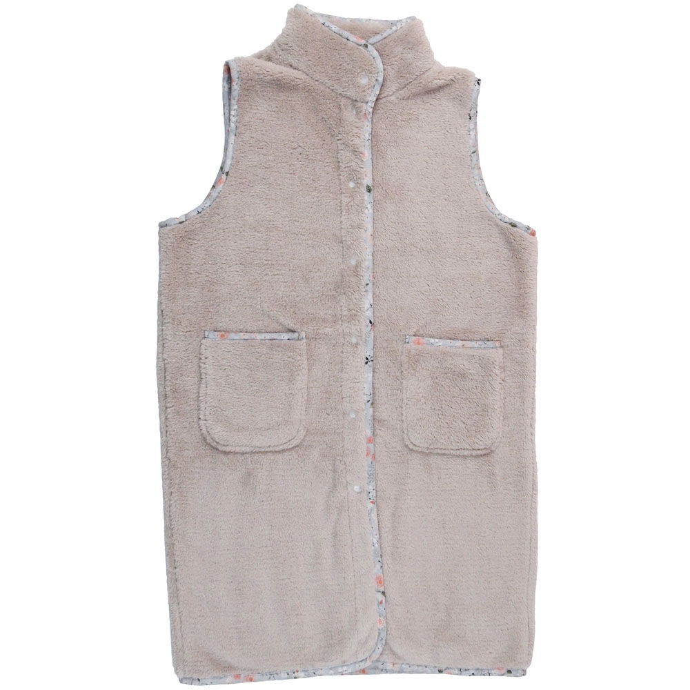 BACKYARD FAMILY「スリーパー 大人 通販 着る毛布 ベスト ルボア Le bois 冬 秋冬 冬用 ルームウェア」|ブランケット|ベージュ1