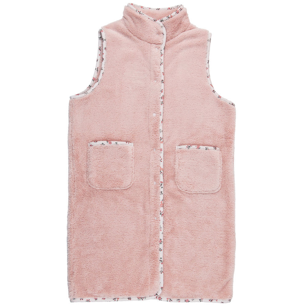 BACKYARD FAMILY「スリーパー 大人 通販 着る毛布 ベスト ルボア Le bois 冬 秋冬 冬用 ルームウェア」|ブランケット|ピンク1