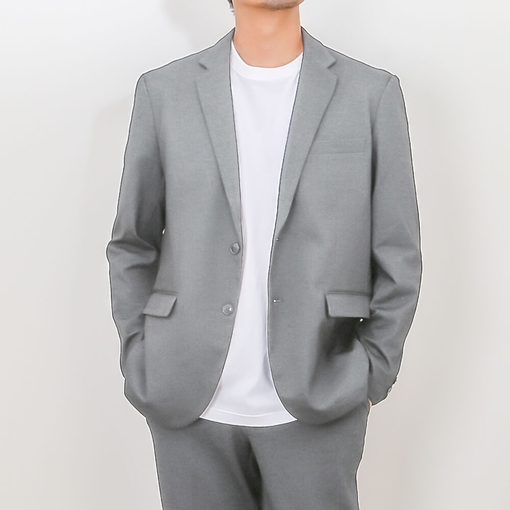 BACKYARD FAMILY「URBAN SQUARE テーラードジャケット 65305 通販 アーバンスクエア テーラード」|その他|グレー1