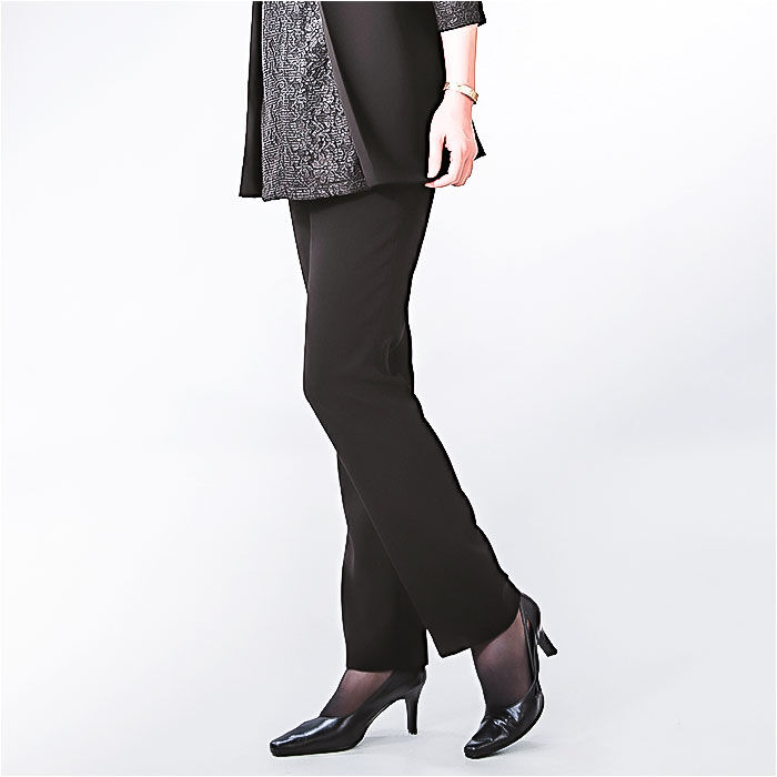 BACKYARD FAMILY「パンツ フォーマル ブラック レディース 通販 日本製 フォーマルパンツ レディースパンツ」|その他|