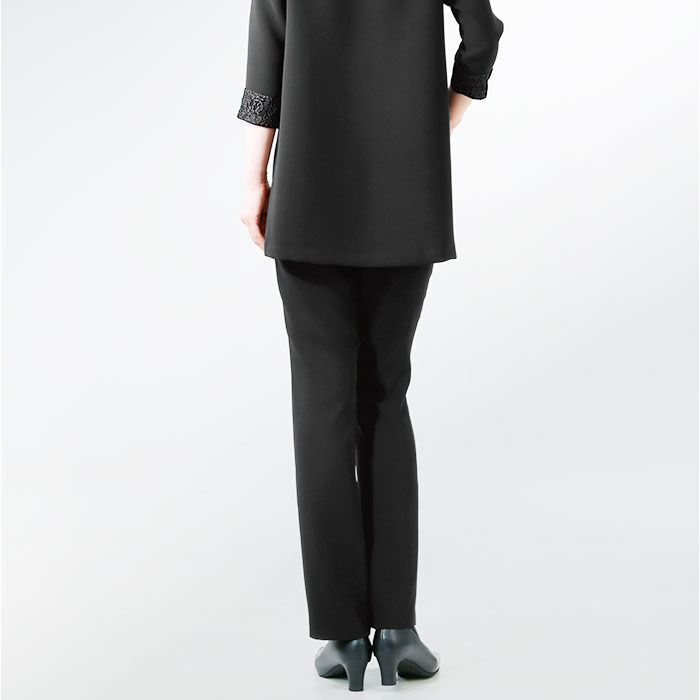 BACKYARD FAMILY「パンツ フォーマル ブラック レディース 通販 日本製 フォーマルパンツ レディースパンツ」|その他|