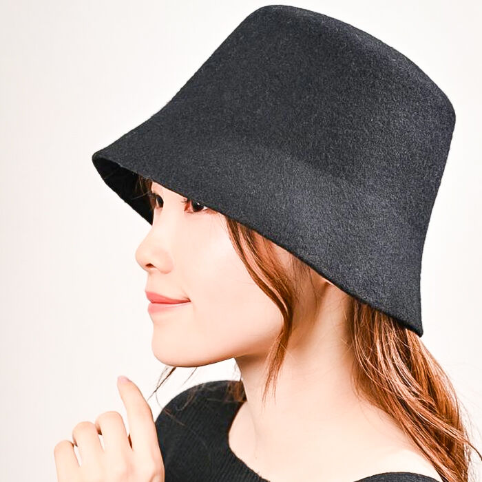 BACKYARD FAMILY「バケットハット レディース 冬 通販 バケット ハット 秋冬 帽子 秋 ウールハット バケハ」|ハット|