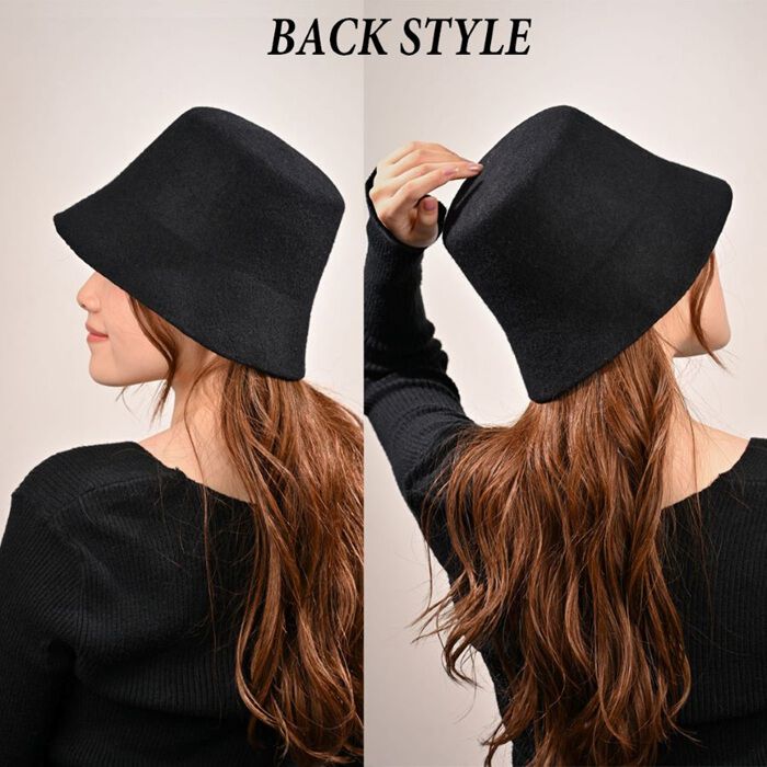 BACKYARD FAMILY「バケットハット レディース 冬 通販 バケット ハット 秋冬 帽子 秋 ウールハット バケハ」|ハット|