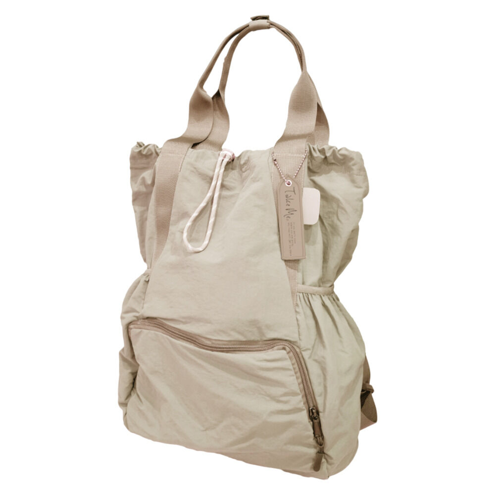 BACKYARD FAMILY「デイパック トート レディース 2way 通販 リュック リュックサック トートバッグ」|リュック|ベージュ1