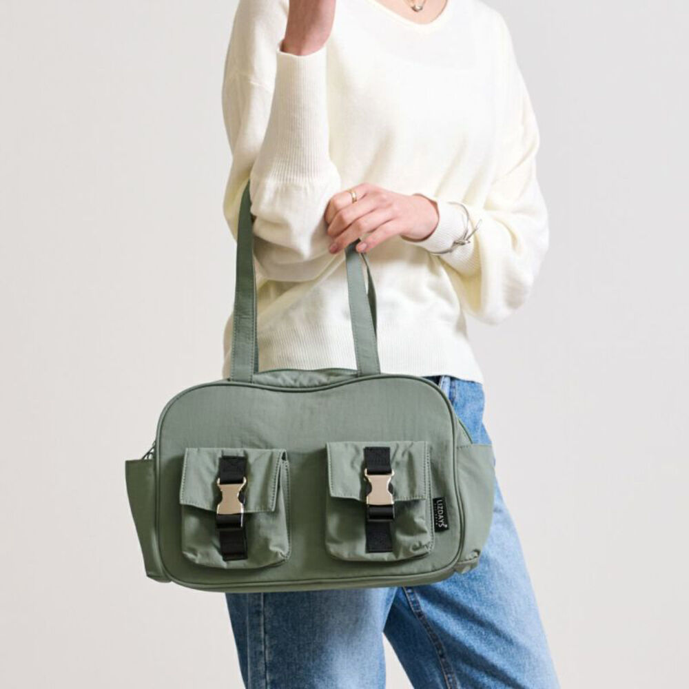 BACKYARD FAMILY「ボストンバッグ レディース 通販 ボストンバック ミニボストンバッグ ミニボストンバック」|ボストンバッグ|グリーン1