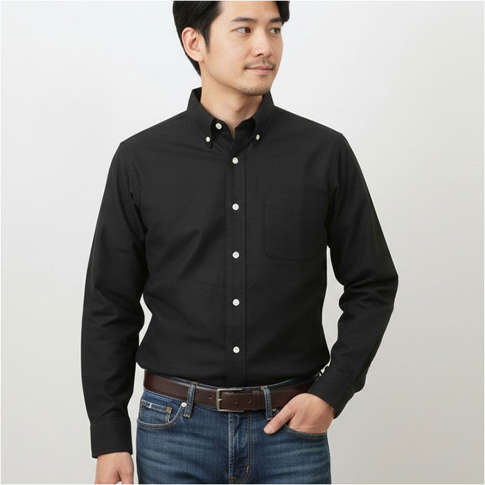 BACKYARD FAMILY「HOUSTON ヒューストン シャツ 通販 オックスフォードボタンダウンシャツ 無地シャツ」|その他|