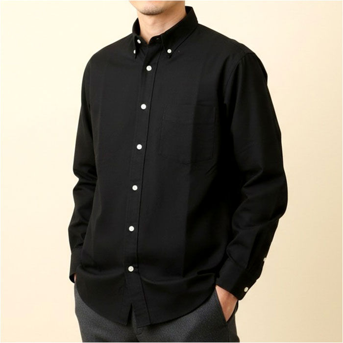 BACKYARD FAMILY「HOUSTON ヒューストン 長袖シャツ メンズ 通販 オックスフォードボタンダウンシャツ」|その他|