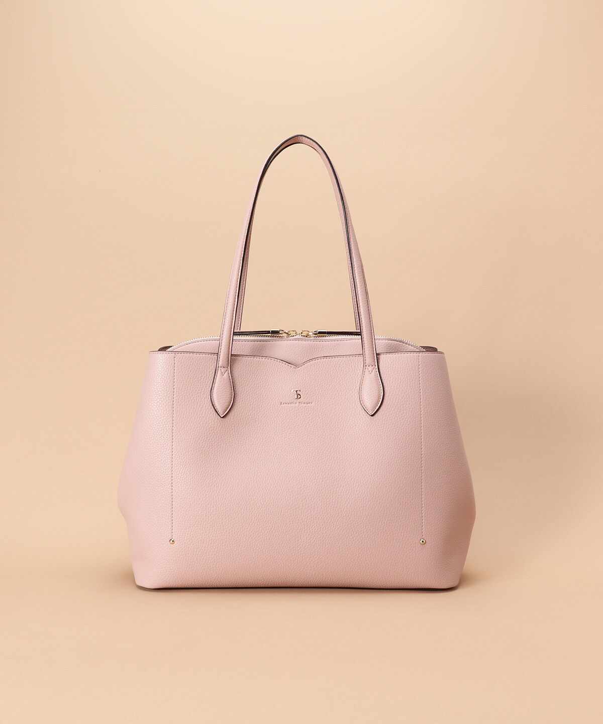 Samantha Thavasa「ウェーブデザインカッティングトートーバッグ」|トートバッグ|ﾋﾟﾝｸﾍﾞｰｼﾞｭ