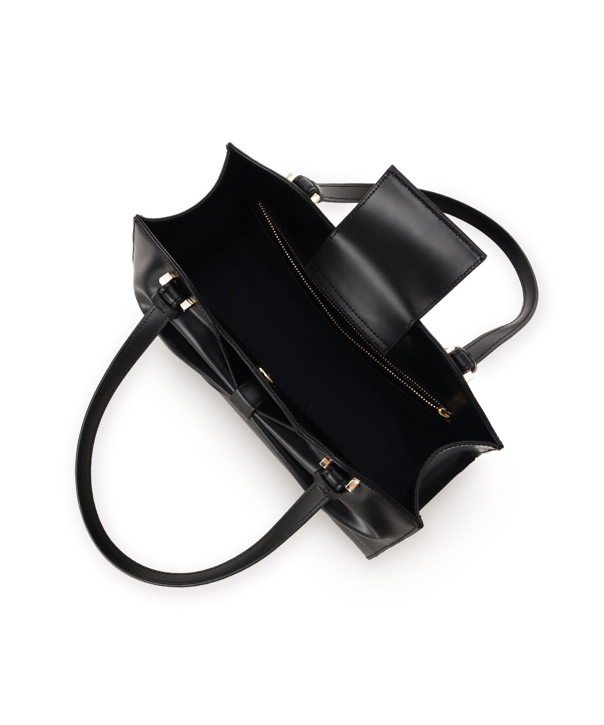 Samantha Thavasa「ドレープリボンレザートートバッグ」|トートバッグ|