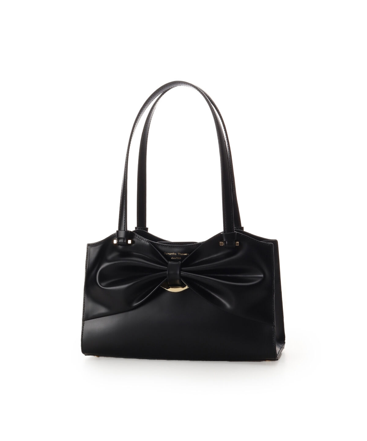 Samantha Thavasa「ドレープリボンレザートートバッグ」|トートバッグ|