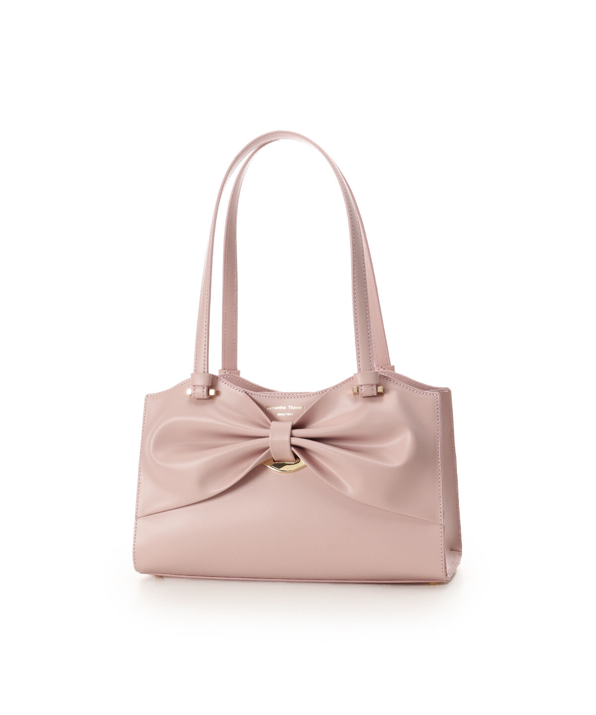 Samantha Thavasa「ドレープリボンレザートートバッグ」|トートバッグ|