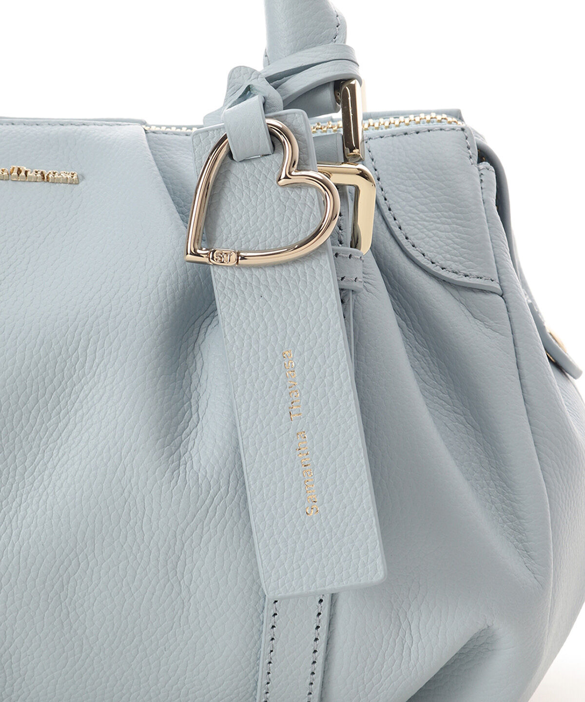 Samantha Thavasa「タックデザインソフトレザーハンドバッグ」|ハンドバッグ|