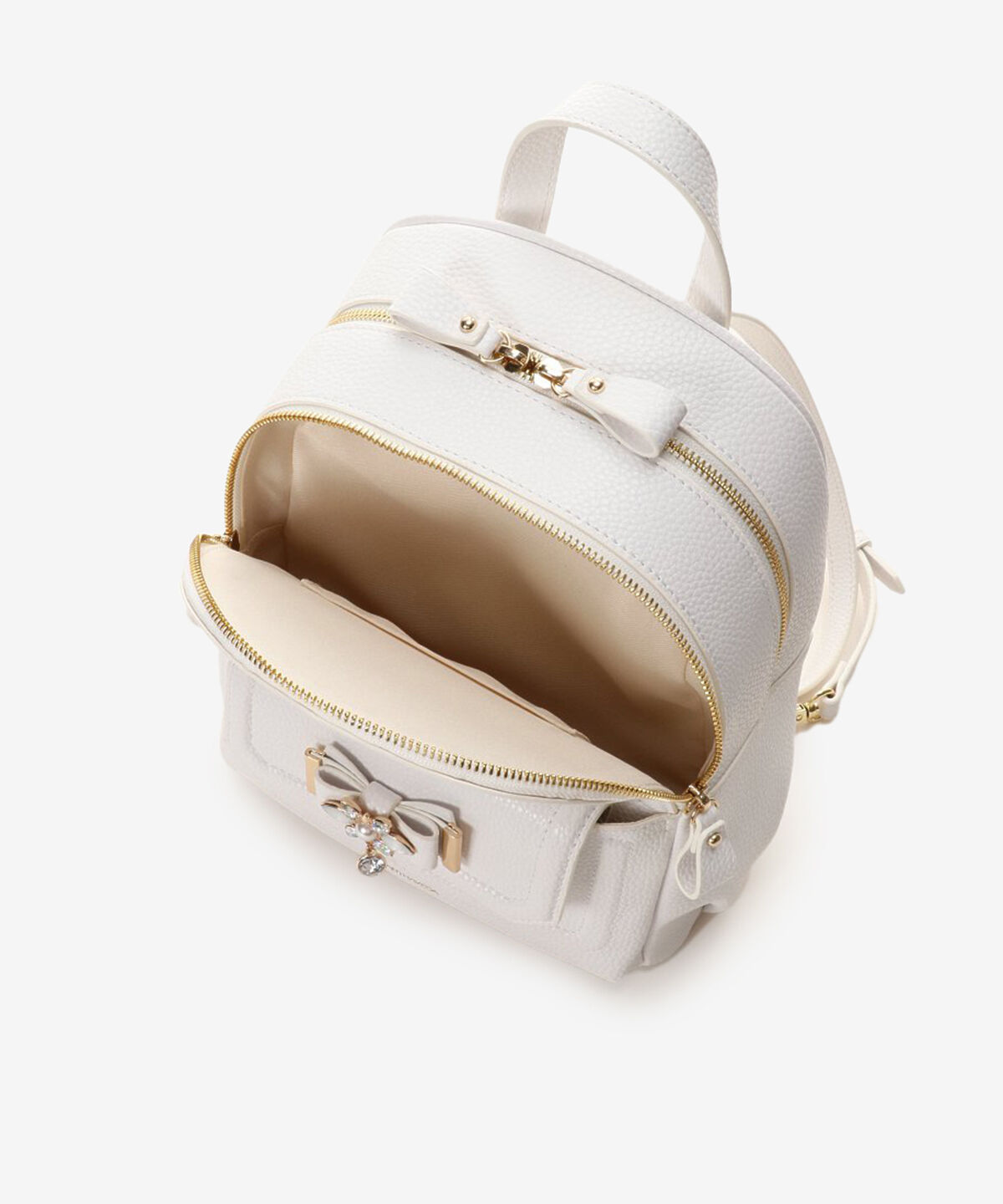 Samantha Vega「ビジューリボンリュック(小)」|リュック|