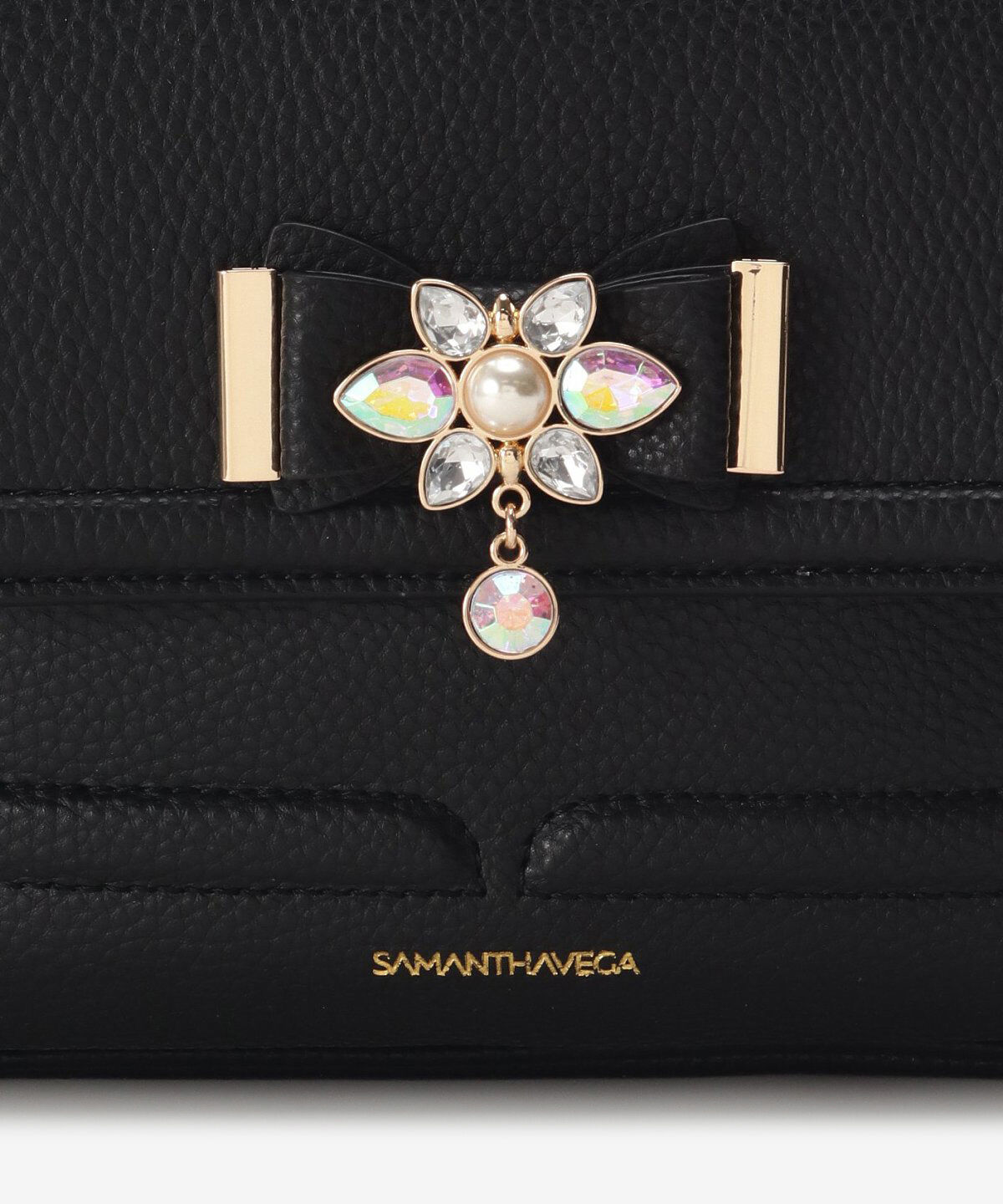 Samantha Vega「ビジューリボンリュック(大)」|リュック|