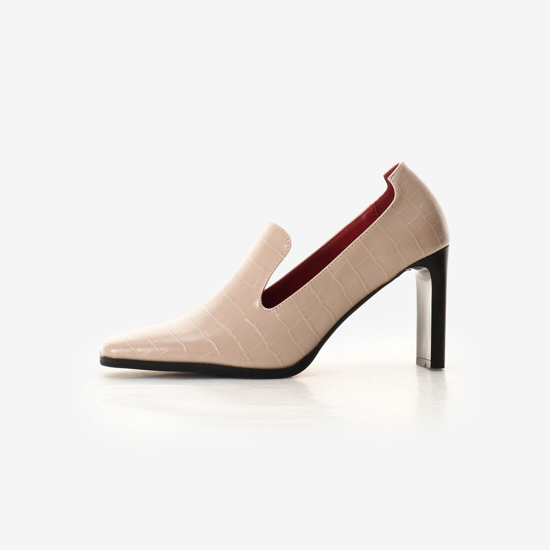 Samantha Vega「スクエアトゥクロコパンプス」|その他|