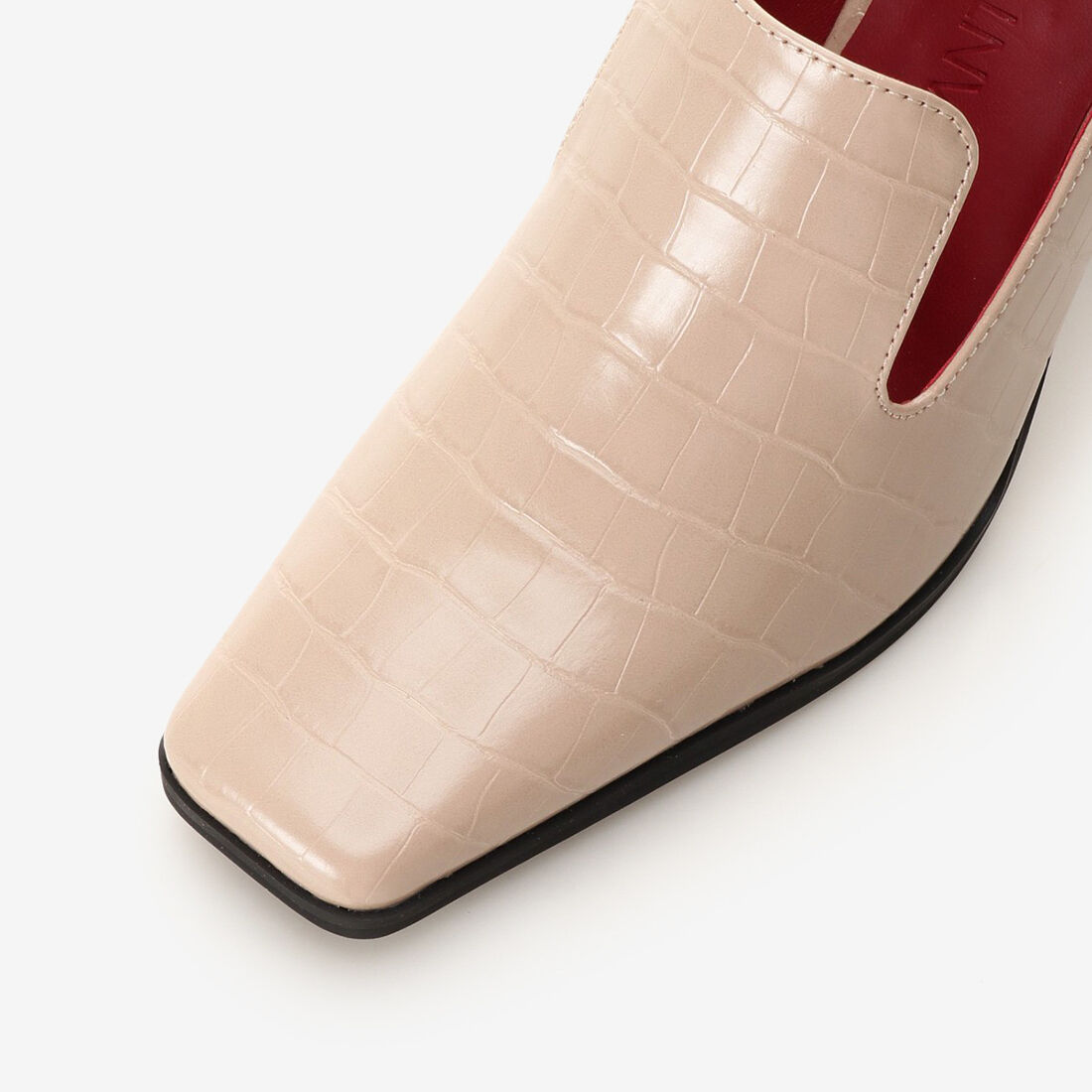 Samantha Vega「スクエアトゥクロコパンプス」|その他|