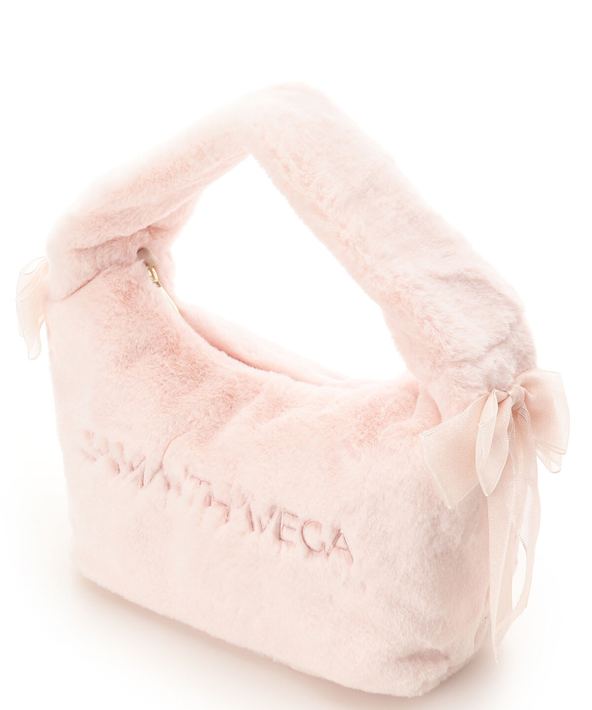 Samantha Vega「シフォンリボンファーワンハンドルバッグ」|ハンドバッグ|