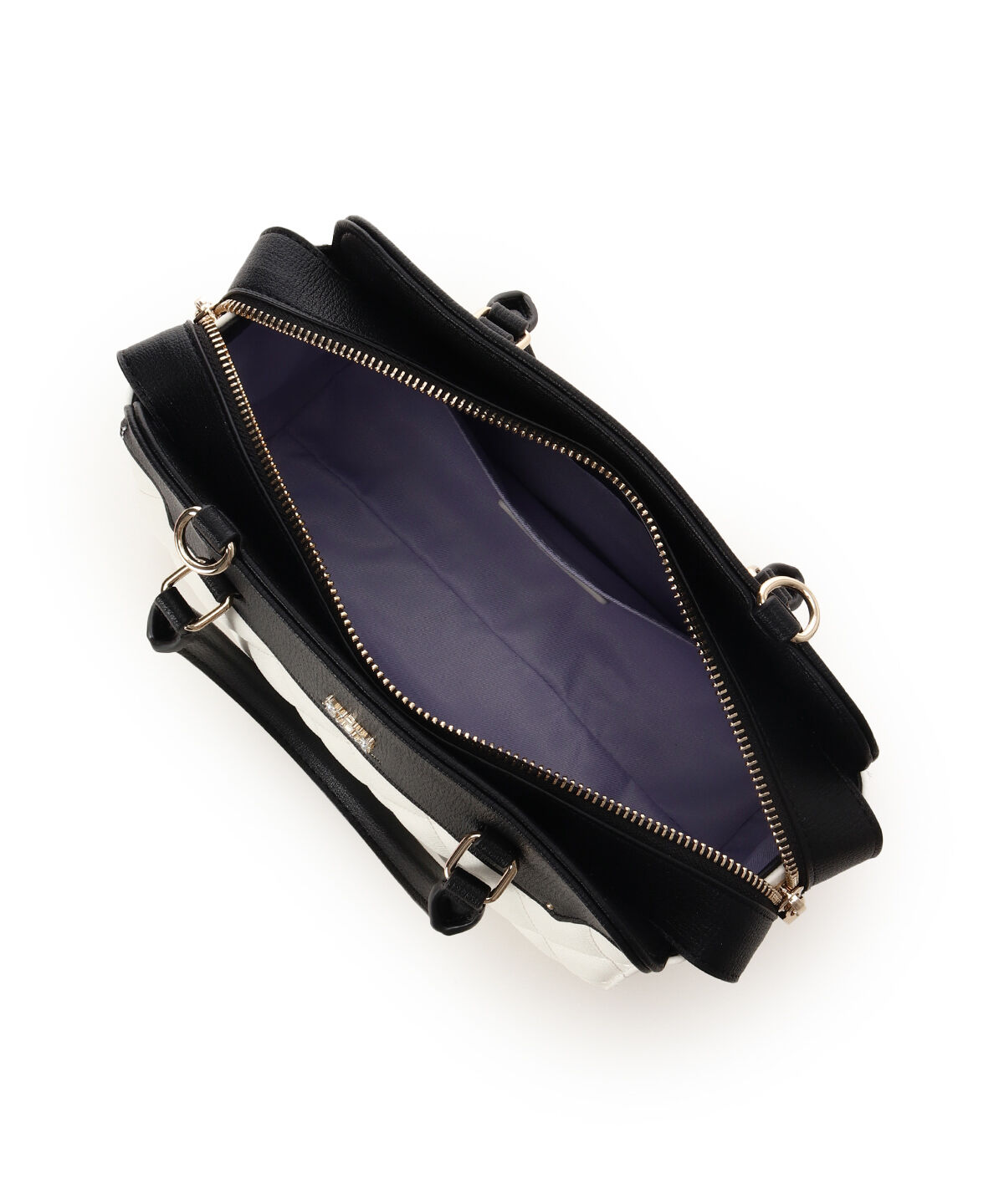 Samantha Vega「スクエアビジューキルトハンドバッグ」|ハンドバッグ|