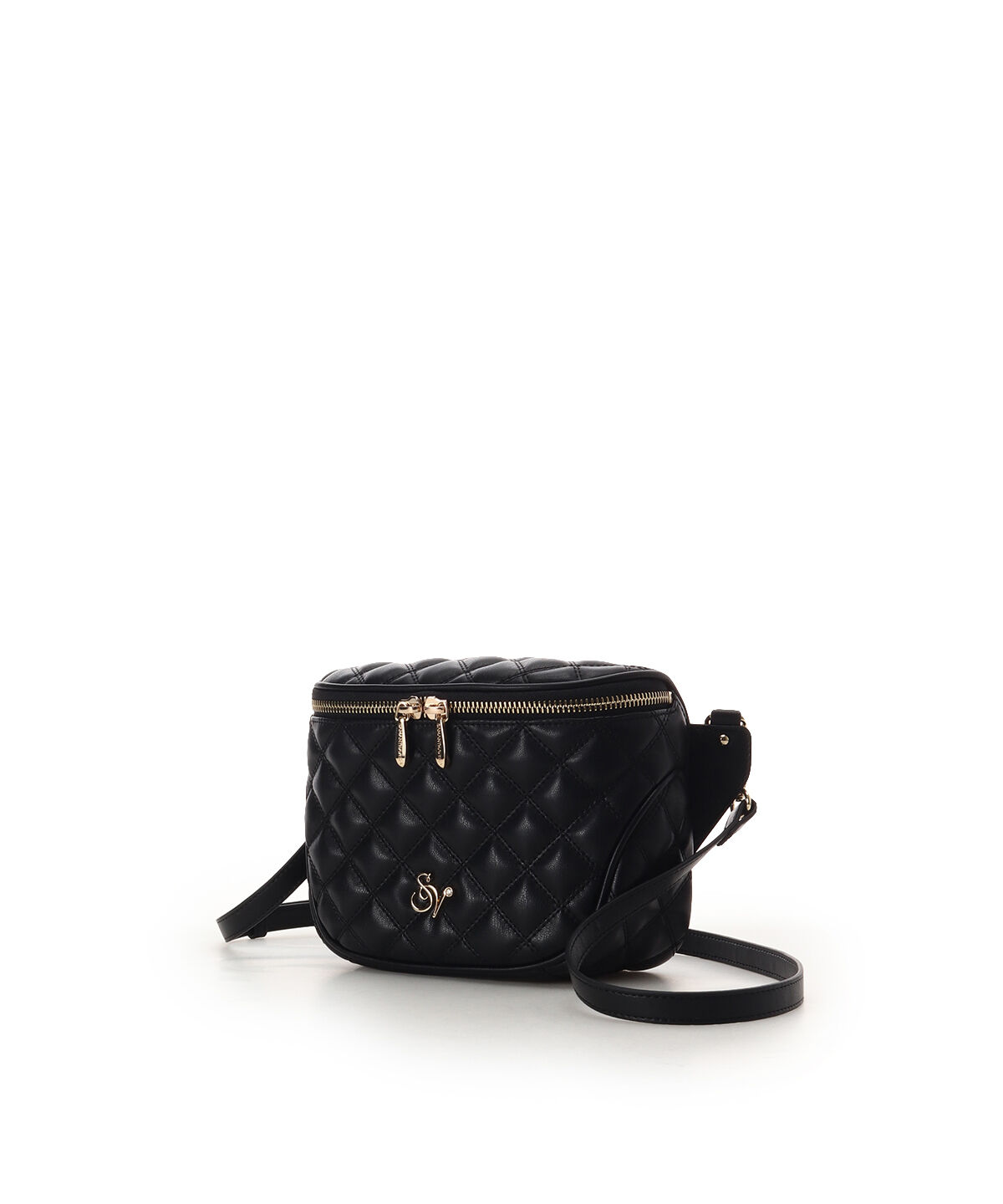 Samantha Vega「ダブルステッチダイヤキルトショルダーバッグ」|ショルダー・メッセンジャー|