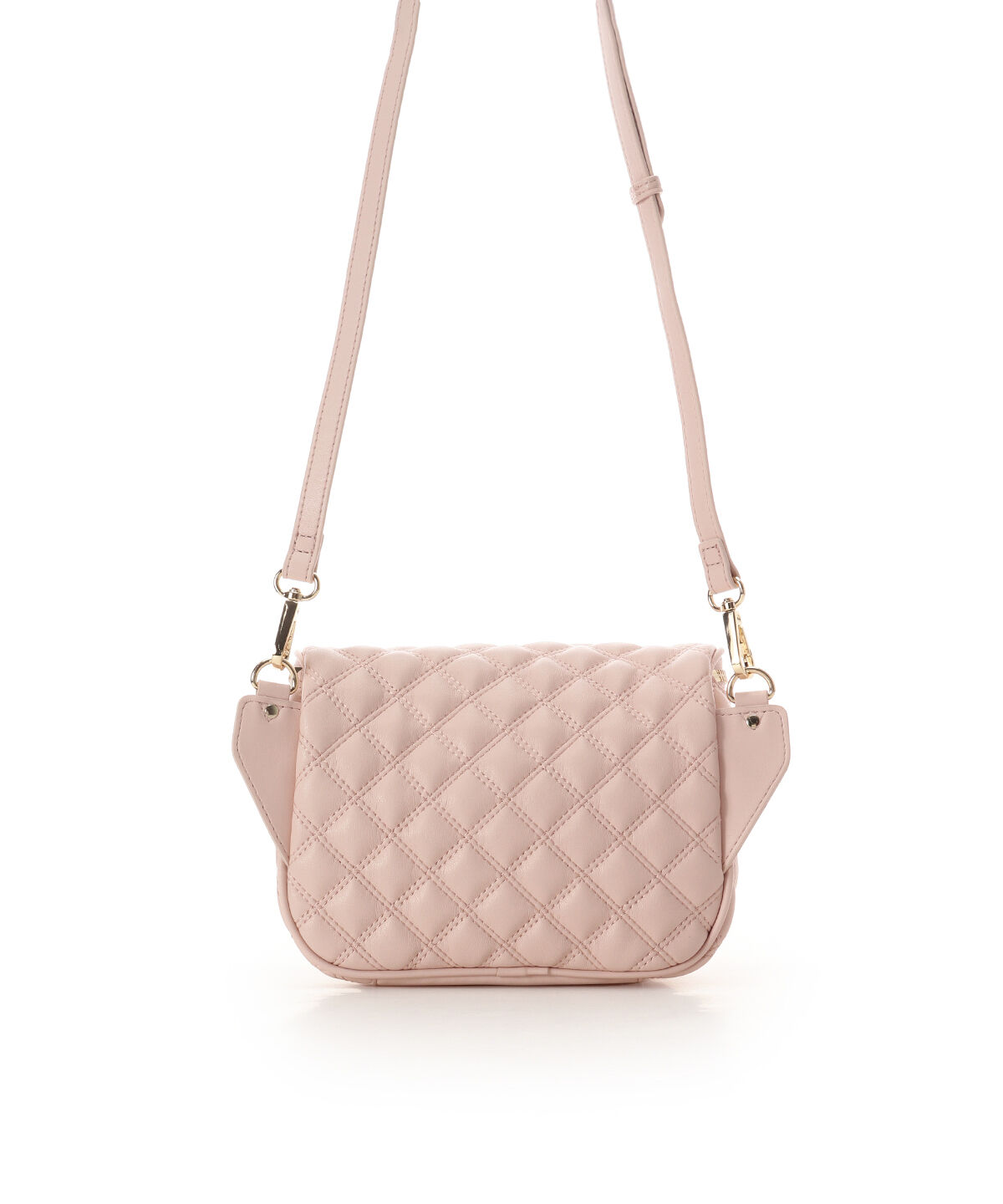 Samantha Vega「ダブルステッチダイヤキルトショルダーバッグ」|ショルダー・メッセンジャー|