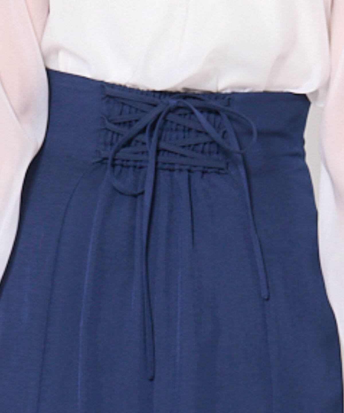 アンドクチュール「フロントZIPマーメイドスカート」|フレア|