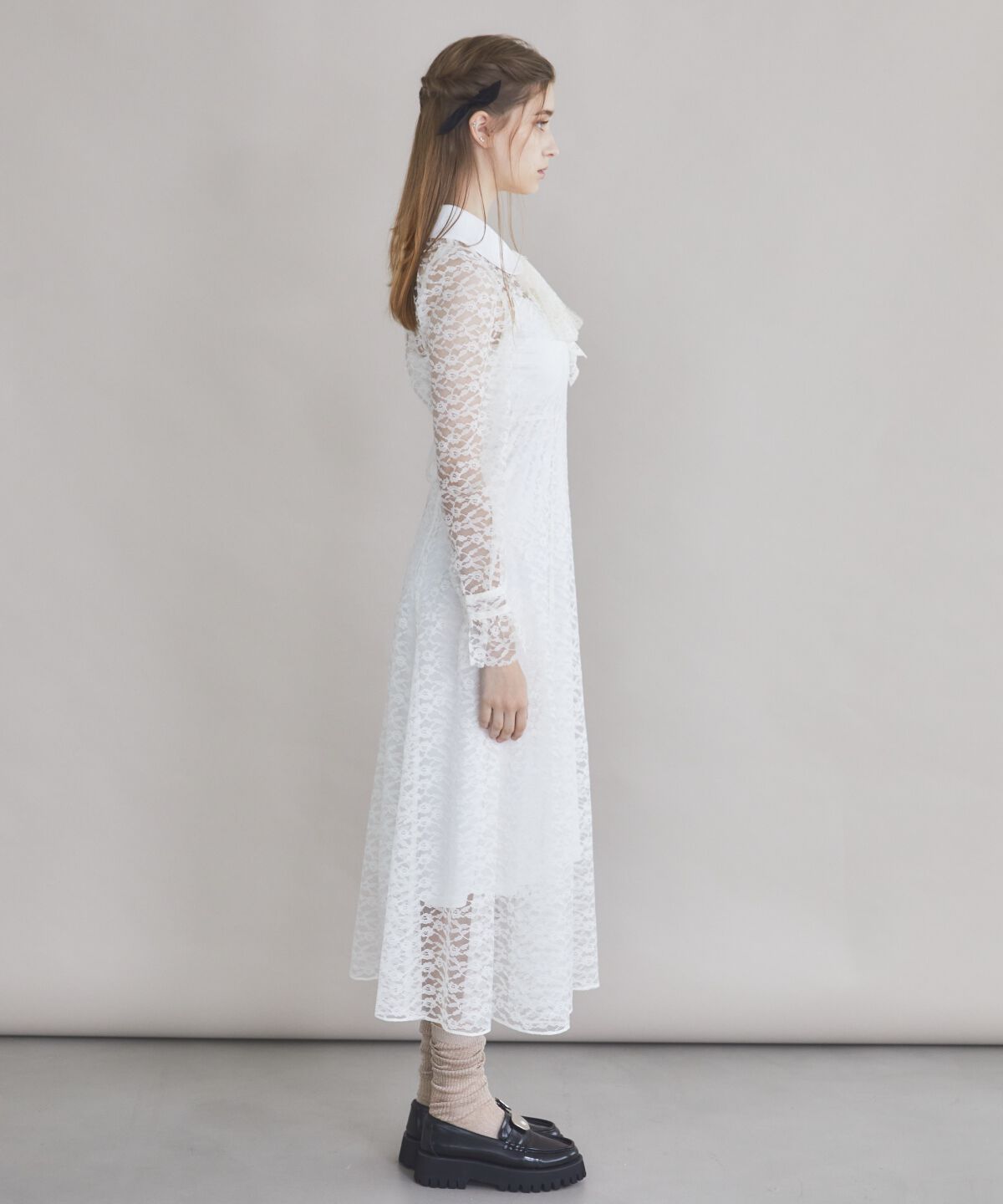 REDYAZEL「レースボウタイワンピース」|ワンピース|