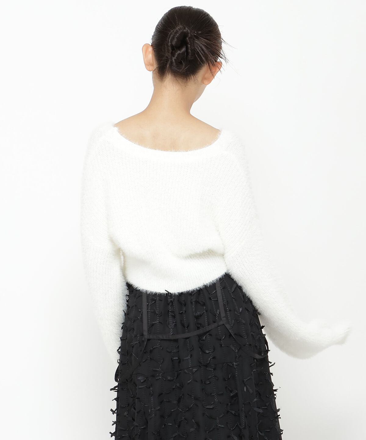 REDYAZEL「フェザーニットカーディガン」|カーディガン|