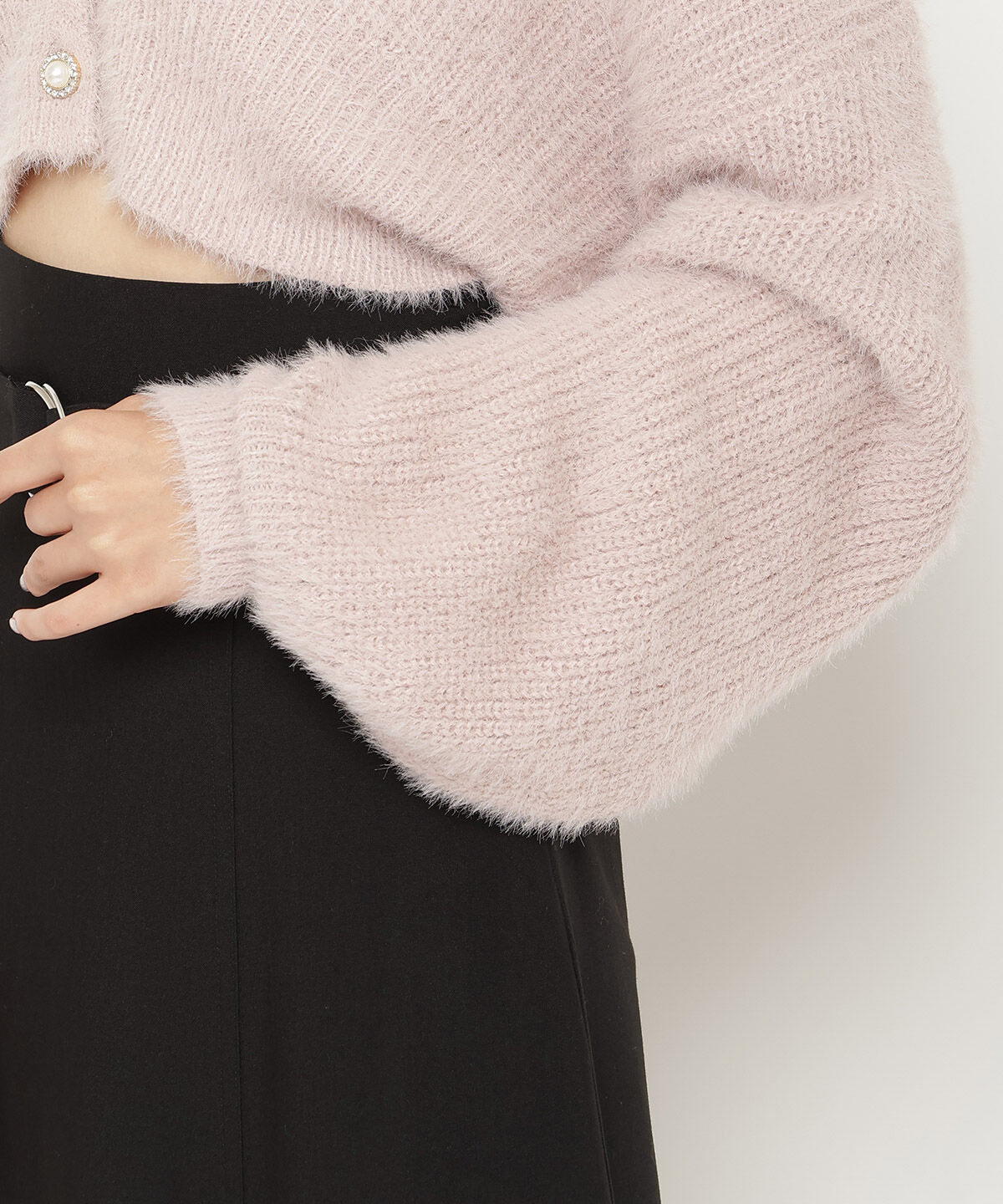 REDYAZEL「フェザーニットカーディガン」|カーディガン|