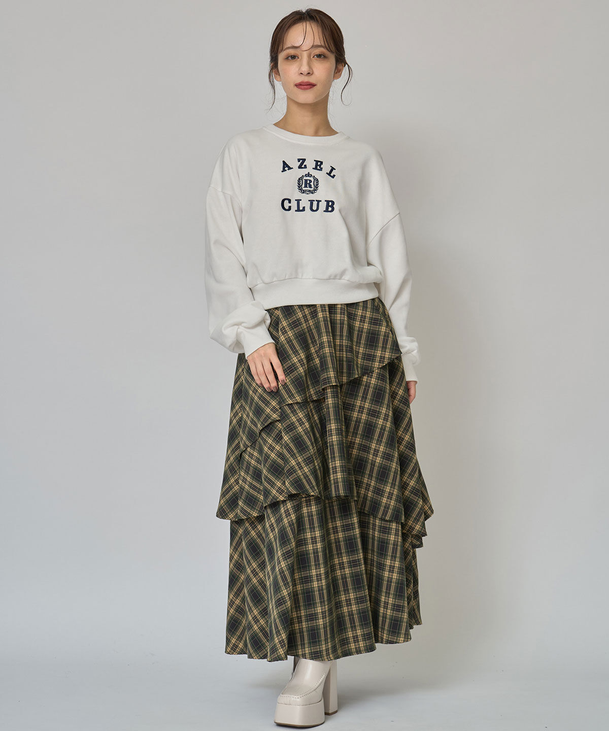 REDYAZEL「アゼルクラブカレッジロゴスウェットプルオーバー」|Tシャツ・カットソー|