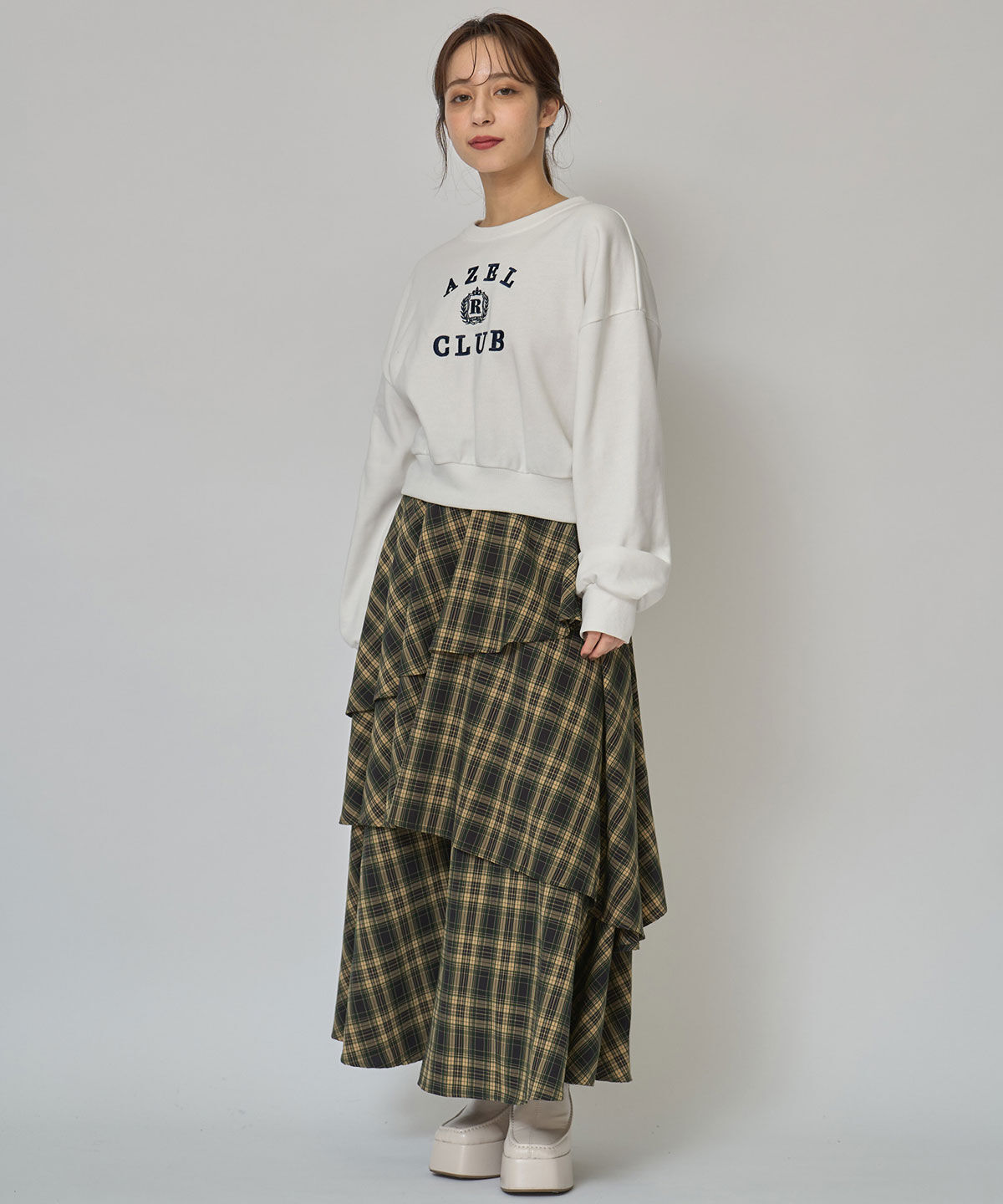 REDYAZEL「アゼルクラブカレッジロゴスウェットプルオーバー」|Tシャツ・カットソー|