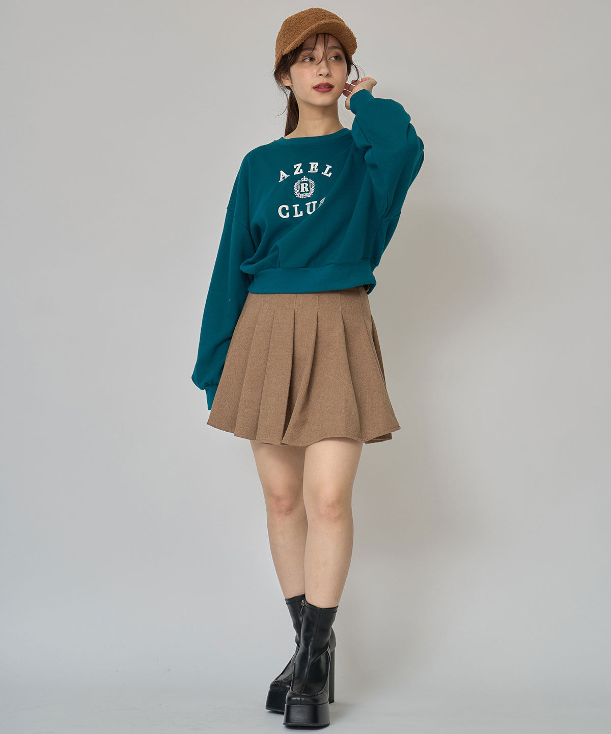 REDYAZEL「アゼルクラブカレッジロゴスウェットプルオーバー」|Tシャツ・カットソー|